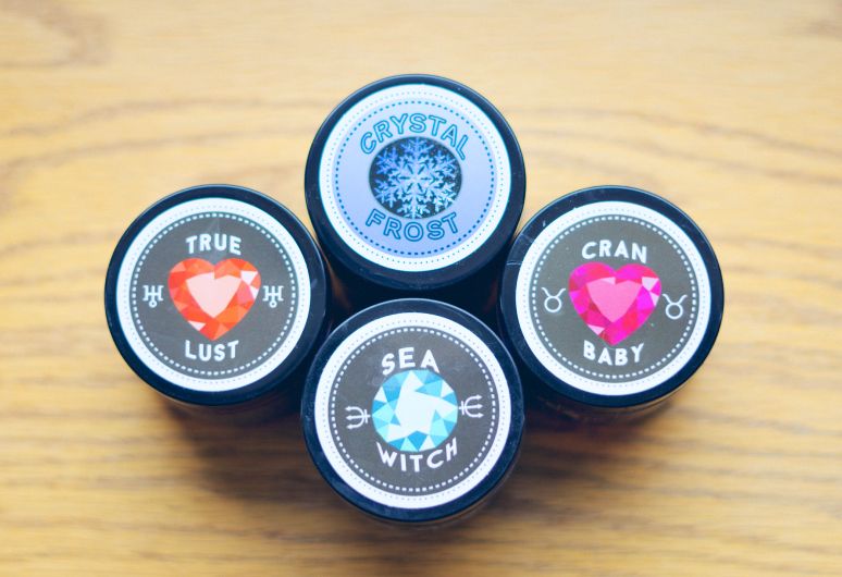 Photo of hair products arranged on a table
